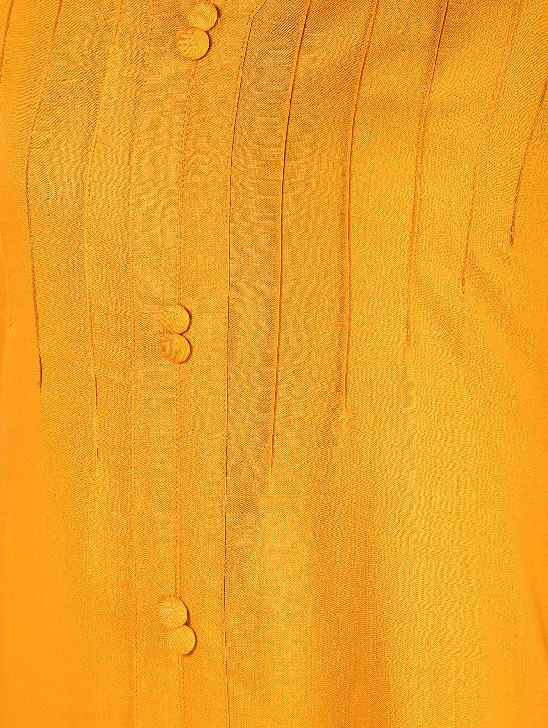 solid a-line kurta - 16544544 - Zoom Image - 5