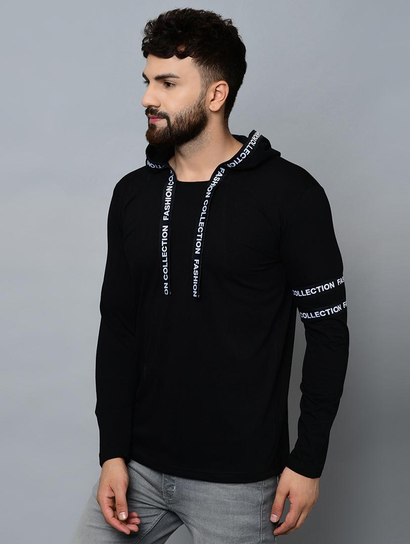black taped t-shirt - 16544819 - Zoom Image - 2