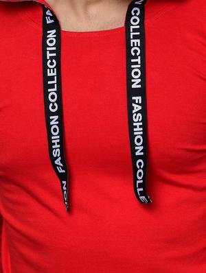 red taped hooded t-shirt - 16544822 - Standard Image - 5