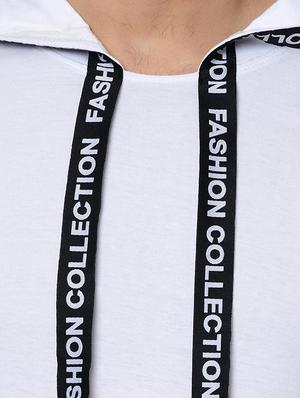 white taped t-shirt - 16544823 - Standard Image - 5