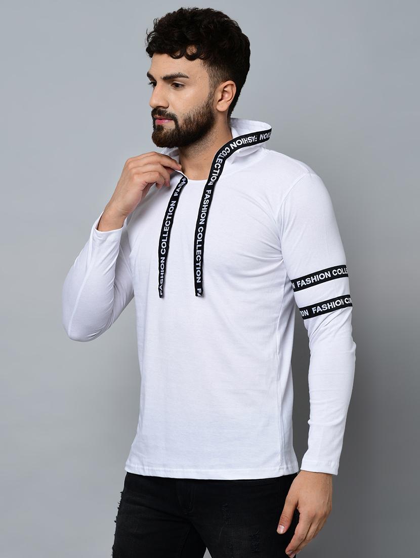 white taped t-shirt - 16544823 - Zoom Image - 2