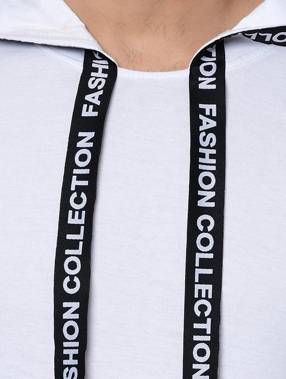 white taped t-shirt - 16544823 - Zoom Image - 5
