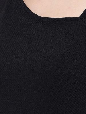 asymmetric neck solid top - 16545271 - Standard Image - 5