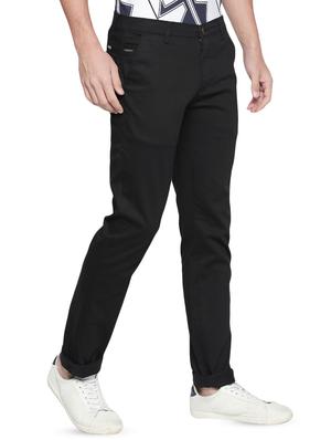 black solid chinos - 16545465 - Standard Image - 2
