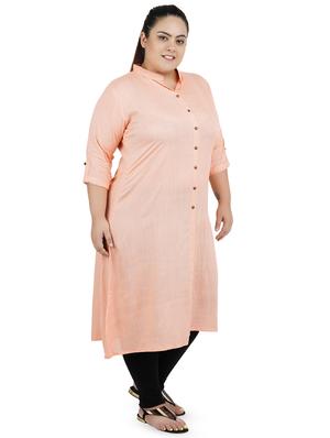 solid straight kurta - 16547855 - Standard Image - 2