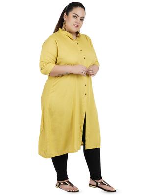 solid straight kurta - 16547860 - Standard Image - 2