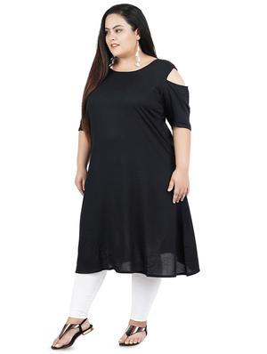 solid straight kurta - 16547862 - Standard Image - 2