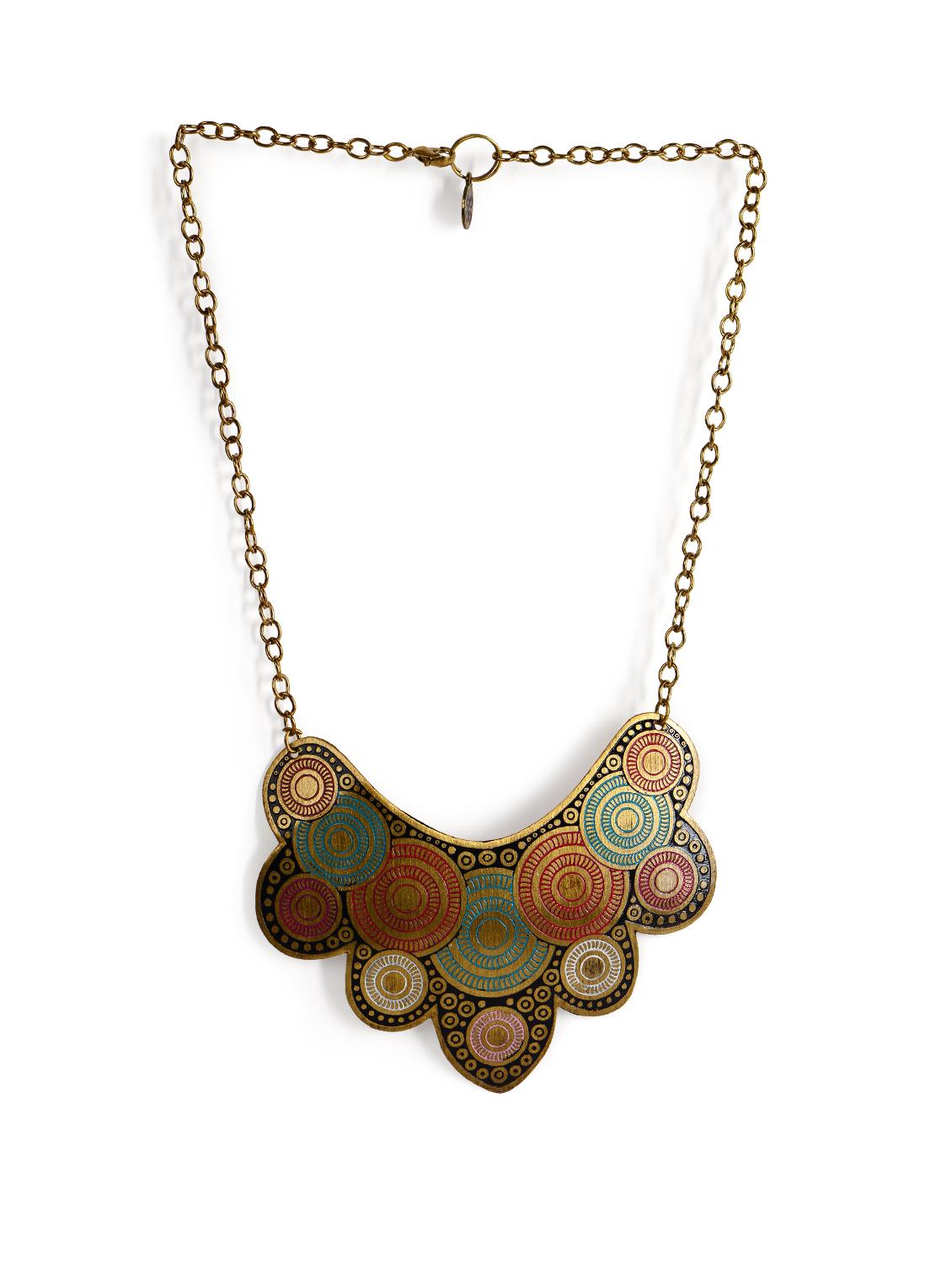 Chunky Multicoloured Necklace - Addons
