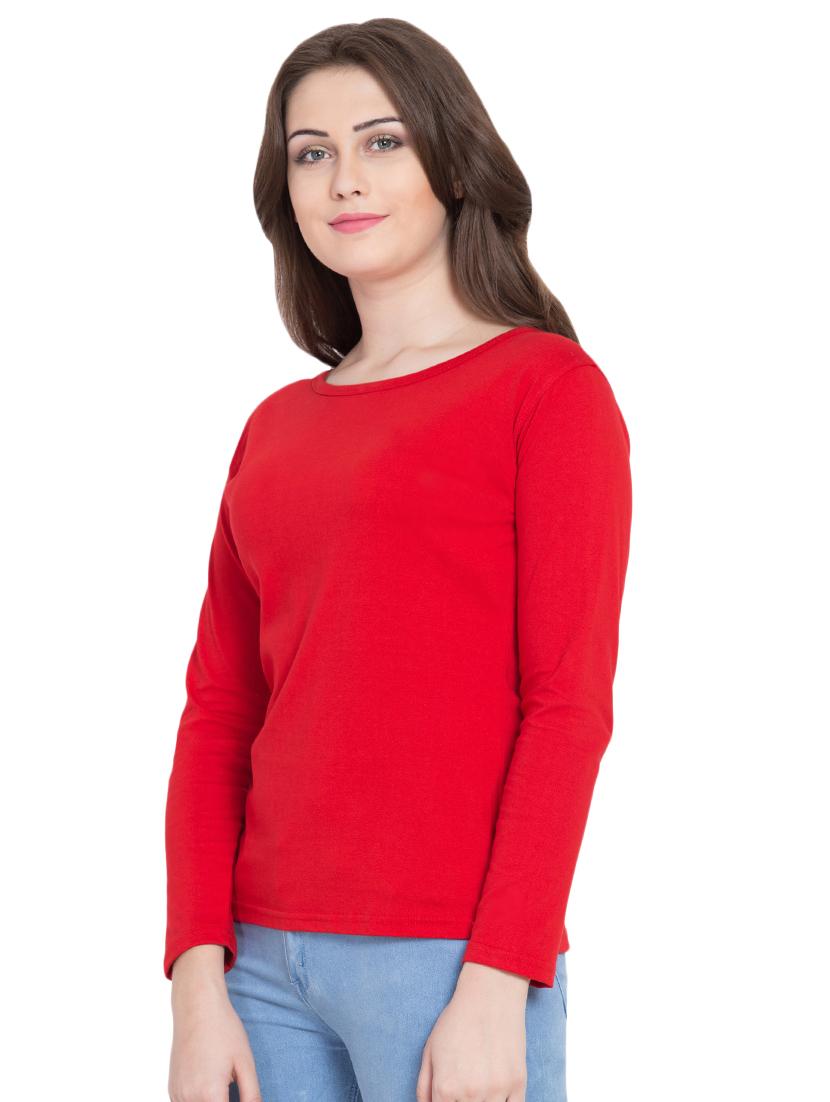 long sleeved solid tee - 16550146 - Zoom Image - 2