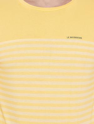 yellow striped t-shirt - 16551478 - Standard Image - 5