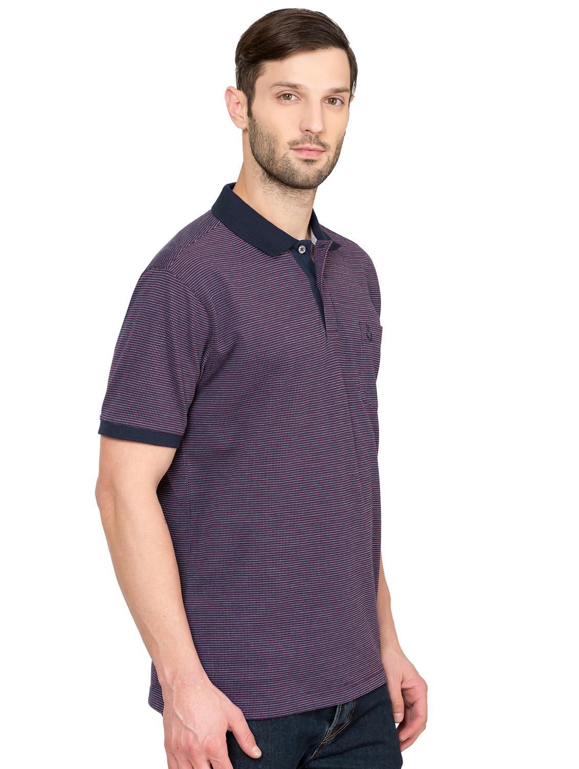 purple self design t-shirt - 16551541 - Zoom Image - 2