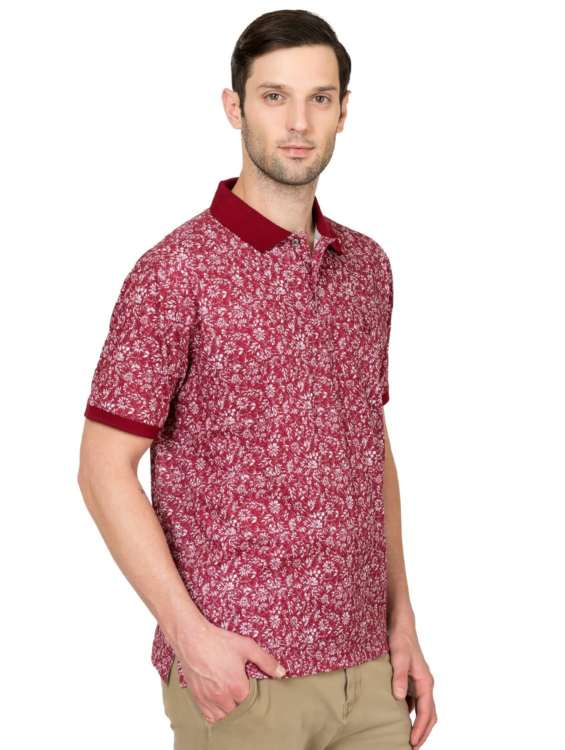 red printed t-shirt - 16551554 - Zoom Image - 2