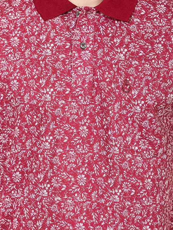 red printed t-shirt - 16551554 - Zoom Image - 5