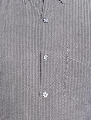 grey self design formal shirt - 16552804 - Standard Image - 5