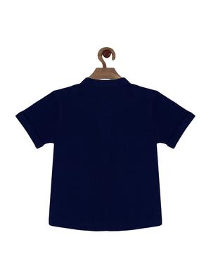 navy blue cotton shirt - 16553037 - Standard Image - 2