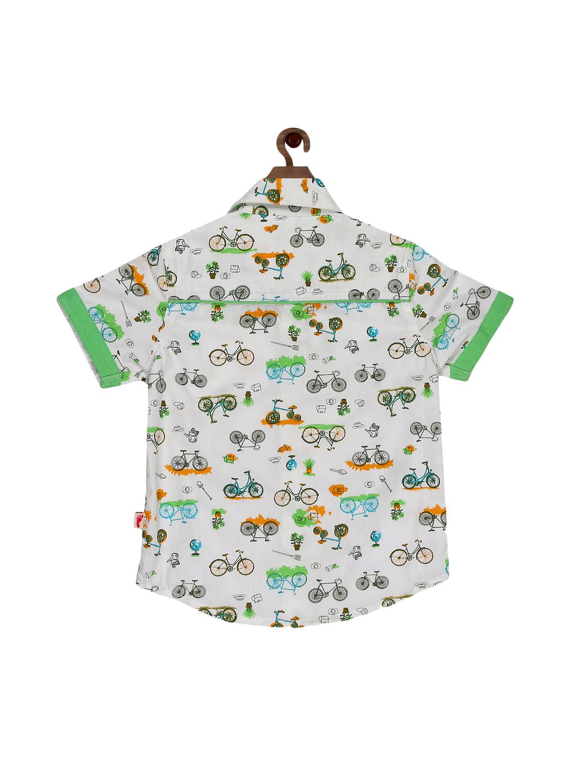white cotton shirt - 16553040 - Zoom Image - 2