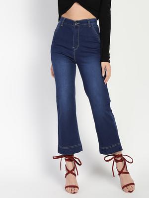 high rise stone washed jeans - 16554928 - Standard Image - 2