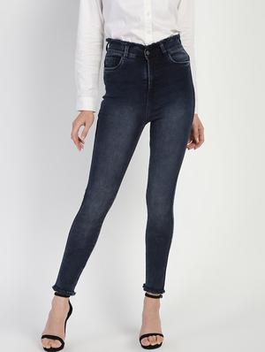 high rise stone washed jeans - 16554963 - Standard Image - 2