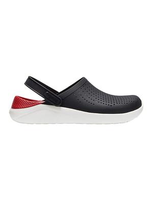 longwalk black rubber slip on clogs - 16555014 - Standard Image - 2
