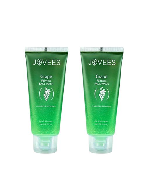 jovees pack of 2 grapes face wash - 16555448 - Very Small Image - 1