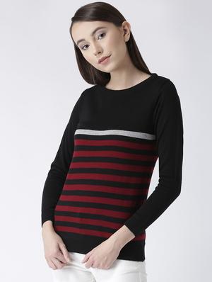 long sleeved solid pullover - 16556821 - Standard Image - 2