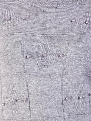 curved hem embellished pullover - 16556853 - Standard Image - 5