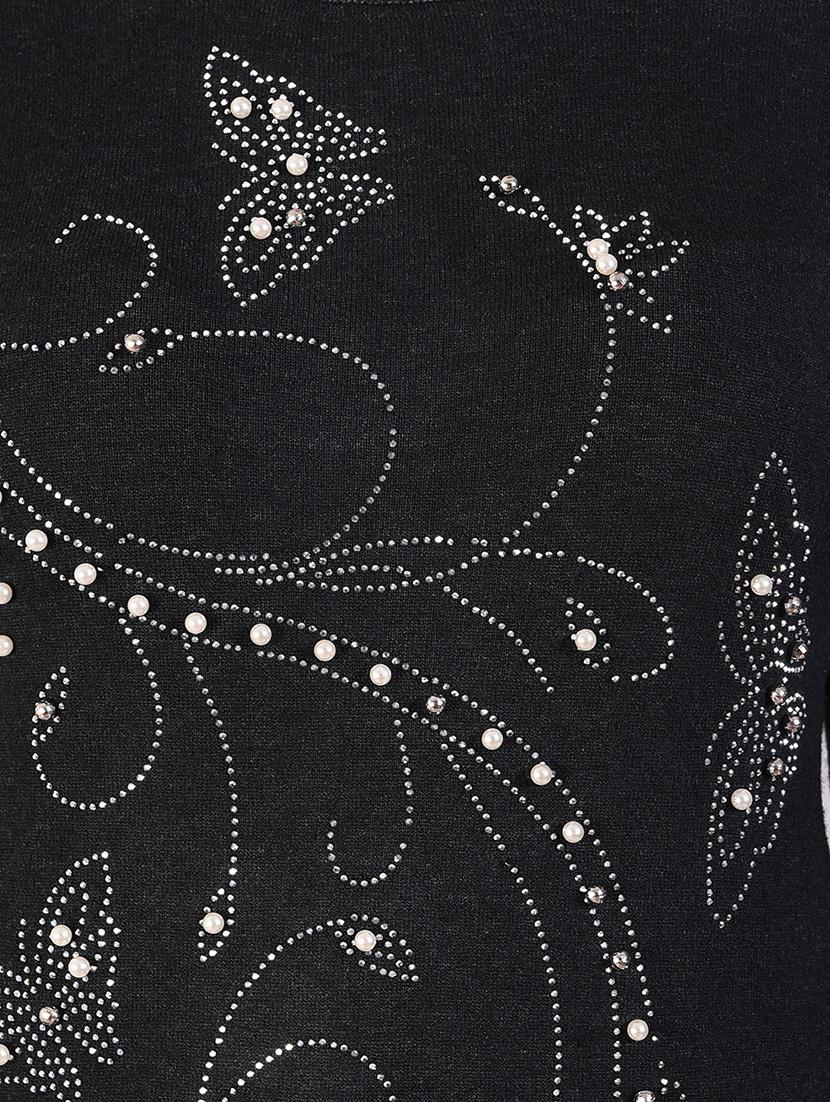 long sleeved embellished pullover - 16556854 - Zoom Image - 5