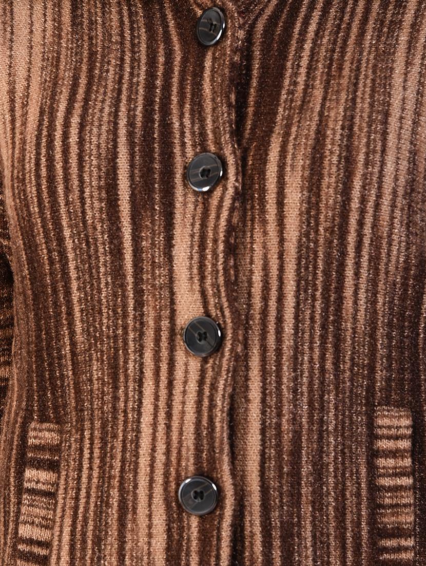 pocket detail wool cardigan - 16556864 - Zoom Image - 5