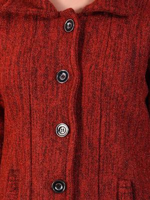 long sleeved wool cardigan - 16556923 - Standard Image - 5