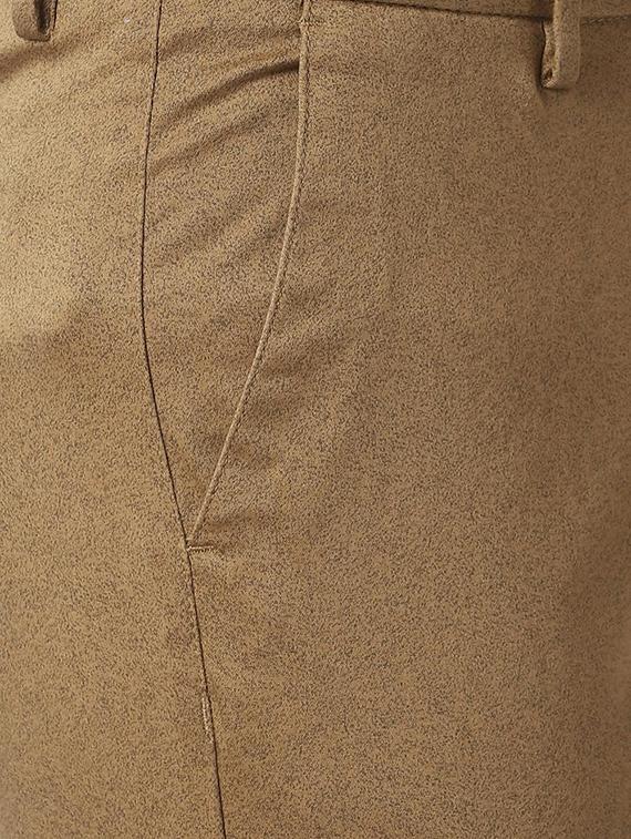 beige printed chinos - 16557624 - Zoom Image - 5