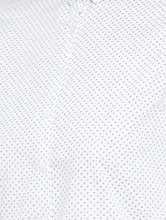 curved hem printed shirt - 16558598 - Zoom Image - 5