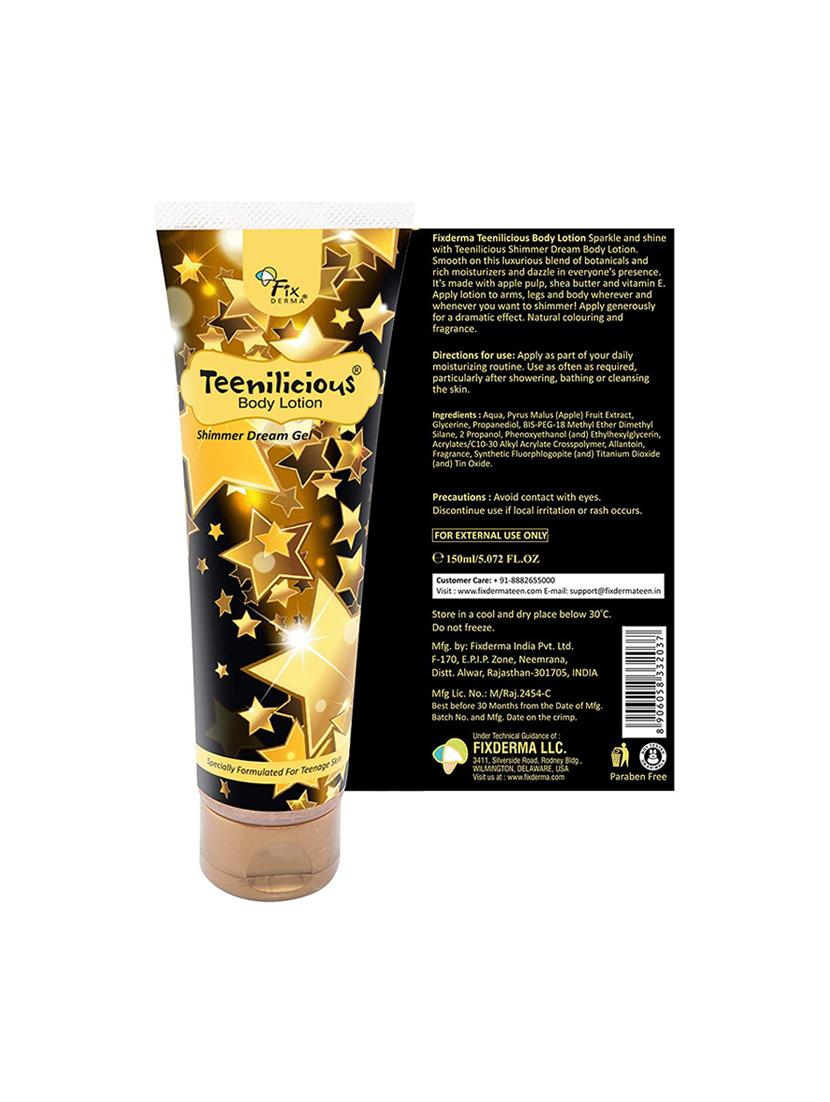 teenilicious sparkle gold shimmer body lotion - 16559143 - Zoom Image - 2