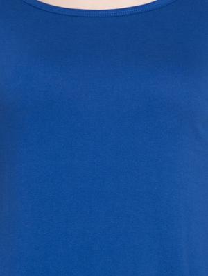 round neck solid tee - 16559398 - Standard Image - 5