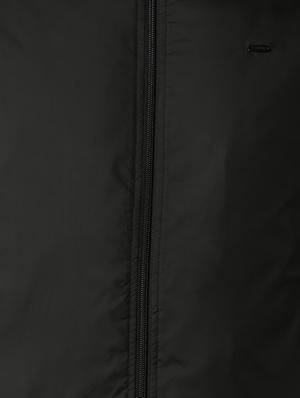 black solid bomber jacket - 16560071 - Standard Image - 5