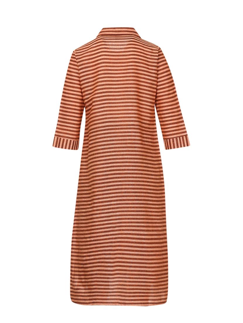 orange cotton regular kurti - 16560270 - Zoom Image - 2