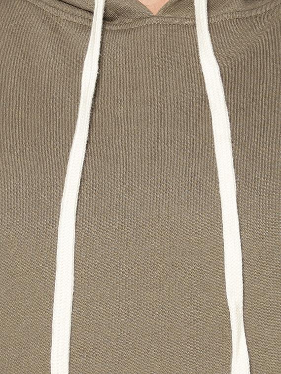 green solid sweatshirt - 16561067 - Zoom Image - 5