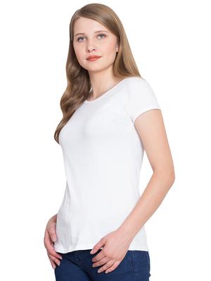 round neck solid tee - 16561079 - Standard Image - 2