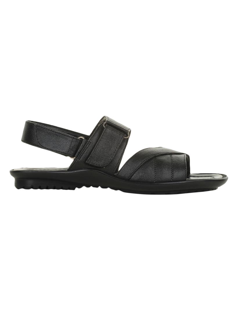 liberty black leather back strap sandals - 16561855 - Zoom Image - 2
