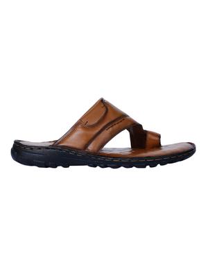 liberty tan leather slip on sandals - 16561862 - Standard Image - 2