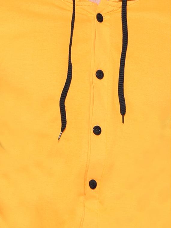 yellow color block t-shirt - 16562343 - Zoom Image - 5