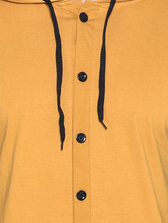 yellow color block t-shirt - 16562347 - Zoom Image - 5