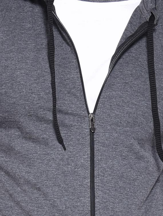 grey color block t-shirt - 16562353 - Zoom Image - 5