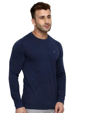 dark blue solid t-shirt - 16562934 - Standard Image - 2