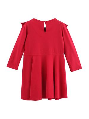 red cotton frock - 16563033 - Standard Image - 2