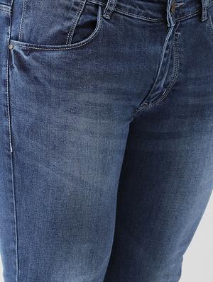 blue heavy washed denim jeans - 16563230 - Standard Image - 5