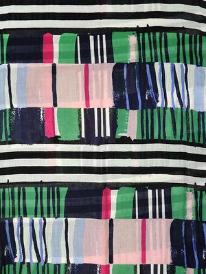abstract print multi coloured stole - 16564008 - Standard Image - 2