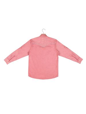 pink cotton shirt - 16564642 - Standard Image - 2