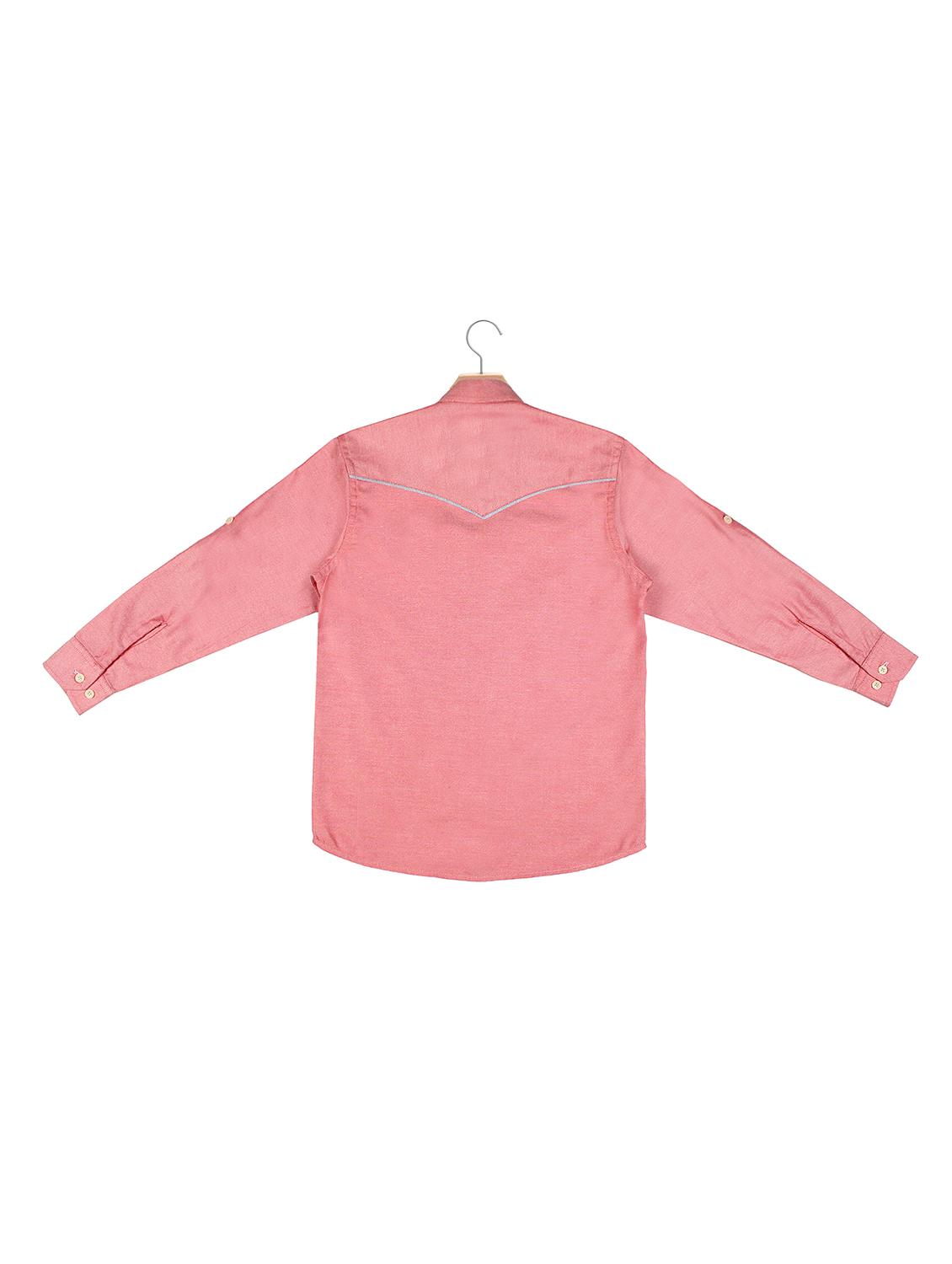 pink cotton shirt - 16564642 - Zoom Image - 2