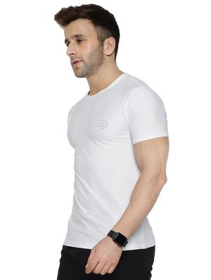 white solid t-shirt - 16564685 - Standard Image - 2
