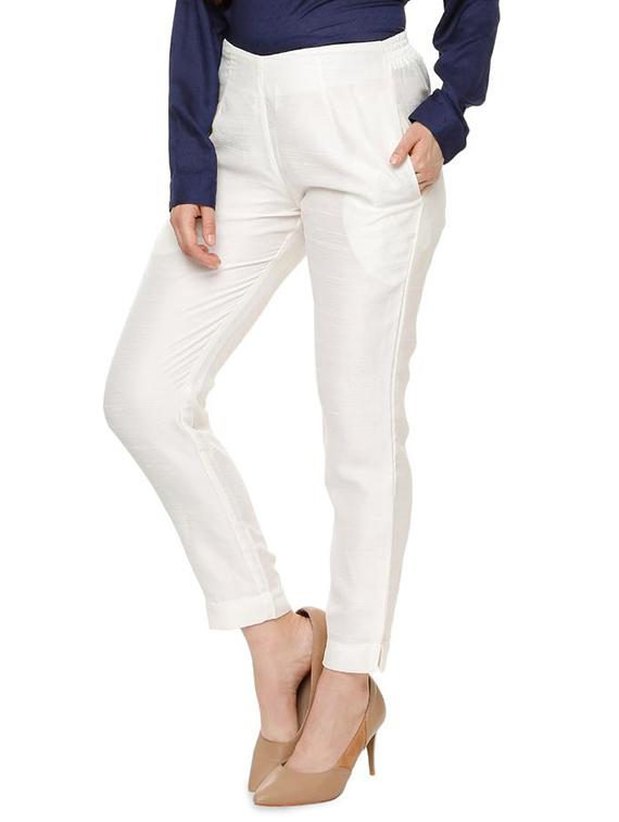 high rise cigarette pants trouser - 16564805 - Zoom Image - 2